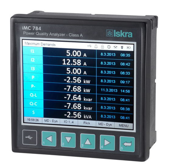 iMC 784 Advanced Power Quality Analyzer