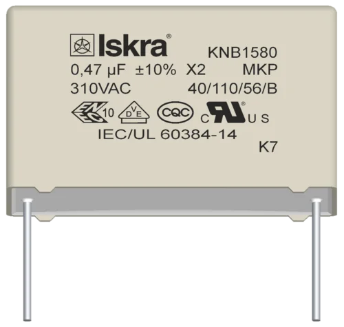 Polypropylene Film Capacitors (KNB1580 RFI Class X2)