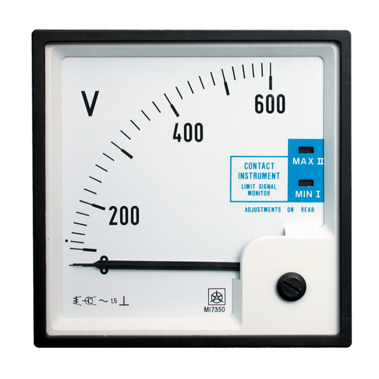 Meter with Limit Contact MI7350