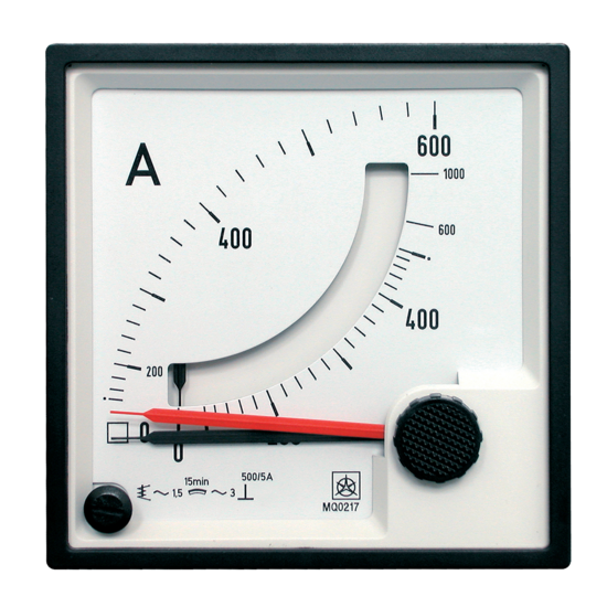 Digital Panel Frequency Meter DM 302 - Digital Meters with LED Display -  Iskra