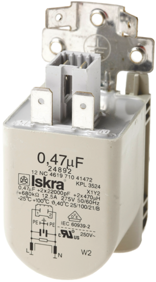 Filters for radio-interference suppression 