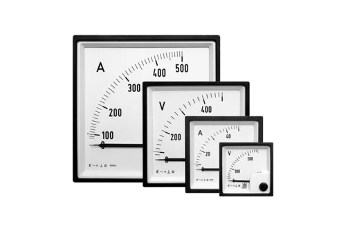 Meters for AC Voltage or Current with Moving Iron FQ