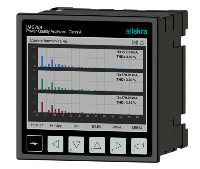 POWER QUALITY ANALYZER iMC784A ISKRA