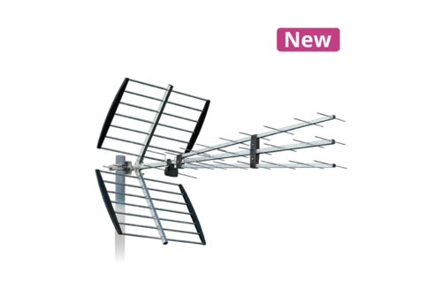 UHF TV Antenna P-41-7 TRIPLEX