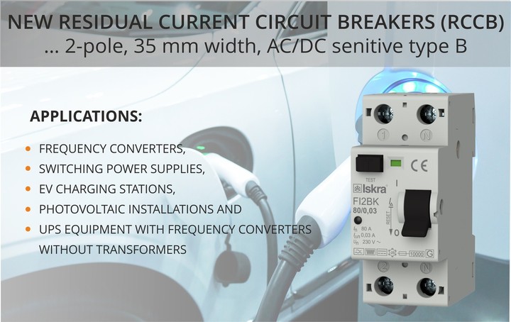 NEW Residual Current Circuit Breakers (RCCB) - FI2BK