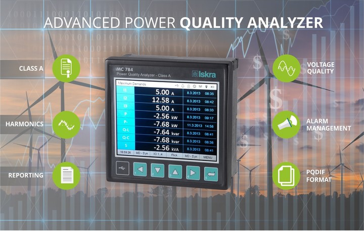 Perfect solution for permanent power quality monitoring    